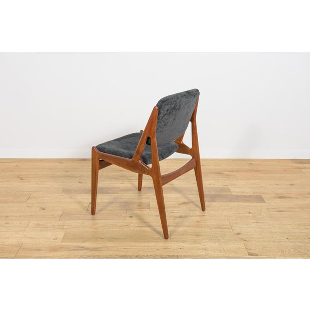 Mid-Century Teak Ella Dining Chair by Arne Vodder for Vamo Sønderborg, Denmark, 1960s For Sale - Image 9 of 16