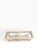 Broyhill Vintage Broyhill Palm Beach Lattice Wood & Glass Console Table For Sale - Image 4 of 11
