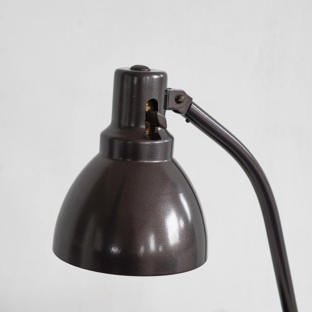 Marianne Brandt Bauhaus Desk Lamp attributed to Marianne Brandt & Hin Bredendieck, 1930s For Sale - Image 4 of 7