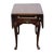 Bassett Bassett Furniture Solid Cherry Traditional Style 34" Drop Leaf Accent End Table For Sale - Image 4 of 16