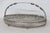 Queen Anne Mid 20th Century Mayell Queen Anne Divided Glass Dish on Footed Silver Plated Handled Stand For Sale - Image 3 of 15