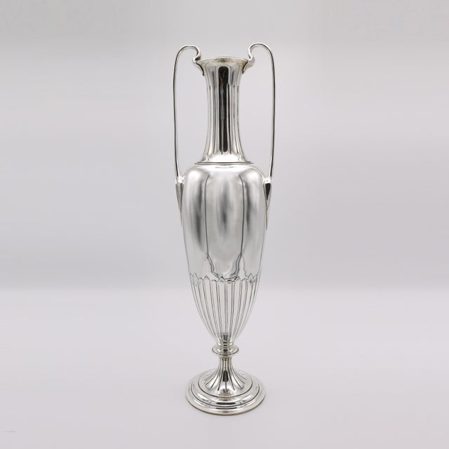 Tiffany Amphora Sterling Silver Vase USA, 1907 For Sale - Image 16 of 18