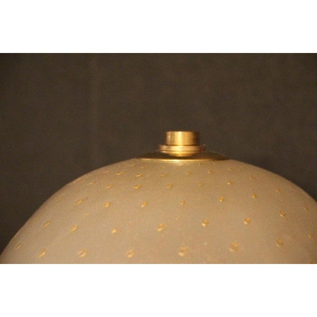 Golden Pulegoso Murano Glass Sconces in the style of Barovier, 1990s, Set of 2 For Sale - Image 7 of 18