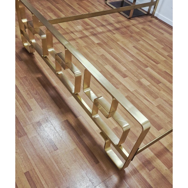 Vintage Brass Bedroom Set, 1970s, Italy, Set of 3 For Sale - Image 10 of 15