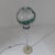 Floor Lamp with Marble Base and Murano Glass, 1950s For Sale - Image 3 of 12