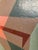 1950s Benjamin Ben Frazier Cunningham (1925-1975) Painting Oil on Canvas Board 1952 “Scarlet” Op Art Hard Edge Mid Century 16”x20” For Sale - Image 5 of 12