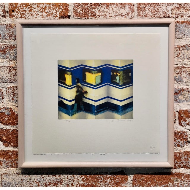 Christopher Brown - Accordion - Aquatint on Paper For Sale In Los Angeles - Image 6 of 7