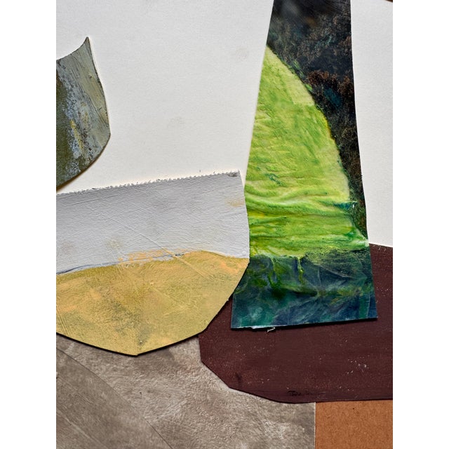 "Magic Still Exists 4" Original Mixed-Media Collage on Paper by Zac Woodiel For Sale In Little Rock - Image 6 of 8
