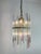 Gold Vintage Italian Chandelier in Brass and Murano Glass, 1960s For Sale - Image 8 of 14