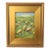 Impressionist Flock Sheep Grazing Oil Painting Including the Antiqued Gold Wood Frame For Sale
