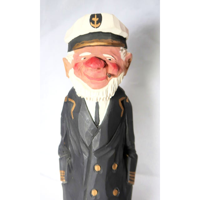 I simply love this fellow! Al Davidson had a talent of putting humor in his sculptures. His carvings are rarely seen on...