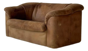 1970s Ds-95 Buffalo Leather Sofa by De Sede