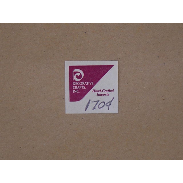 Decorative Crafts Ornate Gold Frame Mirror For Sale - Image 12 of 12