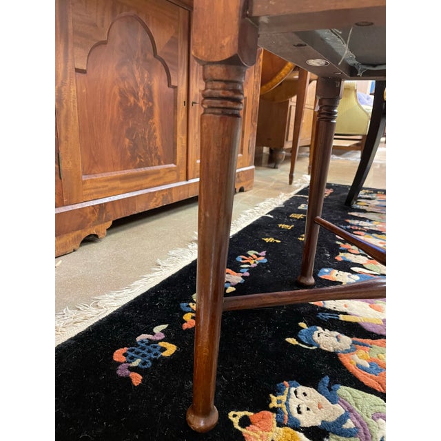 Mid 20th Century Brandt Georgian-Style Mahogany Corner Chair For Sale - Image 5 of 8