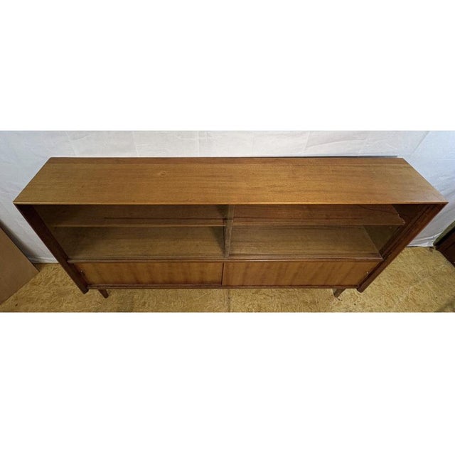Wood Mid-Century Teak Bookcase by Herbert E. Gibbs, 1960s For Sale - Image 7 of 9