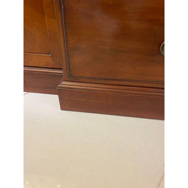 Large George III Mahogany Breakfront Bookcase, 1800s For Sale - Image 18 of 18