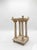 1980s Italian Neoclassical Manner Grand Tour Revival Style Carved & Painted Architectural Miniature Temple For Sale - Image 5 of 12