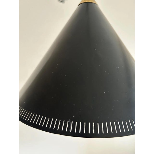 Kegle-Style Pendant Lamp attributed to Bent Karlby for Lyfa, 1960s For Sale - Image 11 of 12