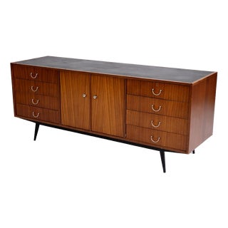 Mid-Century Walnut and Mahogany Sideboard from Herbert Gibbs, 1960s For Sale