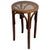 Late 19th Century Victorian Vienna Bent Oak & Cane Low Stool Attributed Thonet For Sale - Image 4 of 8