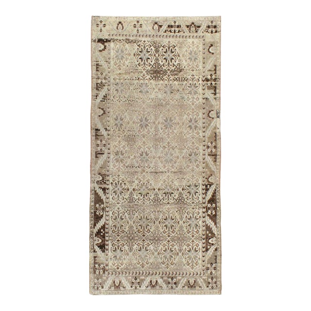Galerie Shabab Collection Mid-20th Century Turkish Anatolian Gallery Carpet For Sale