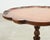 Georgian Style Carved Mahogany Pie Crust Tripod Drinks Table For Sale - Image 10 of 18