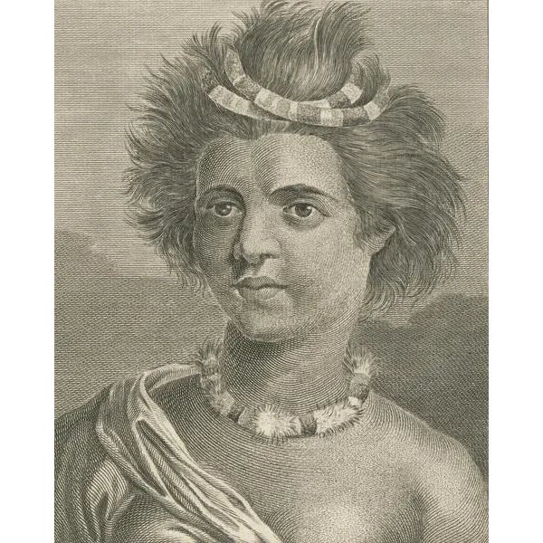 Nobility from the Sandwich Islands, 1790, Paper For Sale - Image 5 of 10