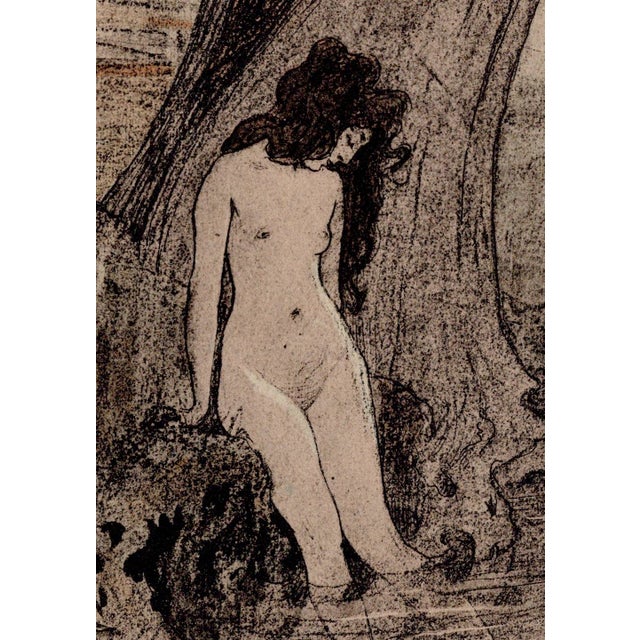 Paul-Albert Laurens, Le Bain des Nymphes, 1898, Lithograph on Paper For Sale - Image 3 of 11