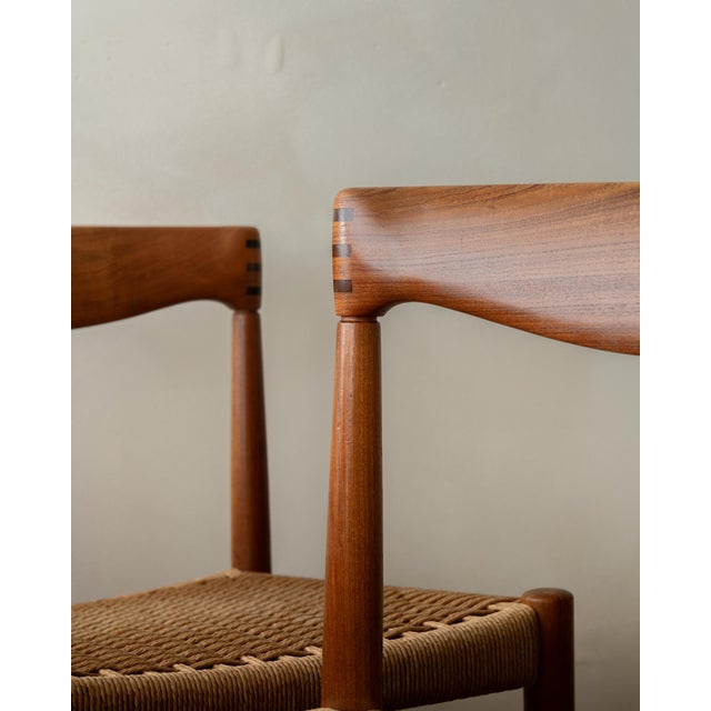 Vintage Danish Teak Dining Chairs by Henry Walter Klein for Bramin Møbler, 1960s, Set of 3 For Sale - Image 13 of 17