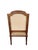 Louis XVI Armchair with Ornate Floral Upholstery For Sale - Image 4 of 5