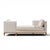 Wood Edward Wormley for Dunbar Style Mid Century Tête-À-Tête Sofa For Sale - Image 7 of 9