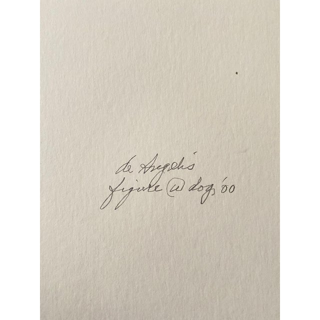 Paint Nick de Angelis, Mixed Media Collage Oil Painting Futuristic Abstract Expressionist Machine Art, 2000 For Sale - Image 7 of 8