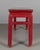 19th Century Chinese Qing Dynasty Red Lacquered Bench For Sale - Image 9 of 11