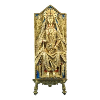 Carlo Corvi, Madonna and Child, 1920s, Ceramic For Sale