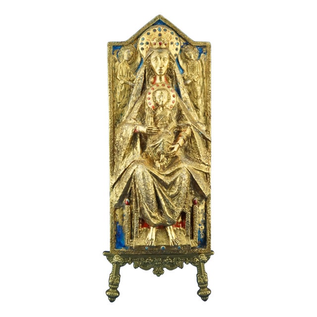 Carlo Corvi, Madonna and Child, 1920s, Ceramic For Sale