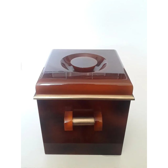 1970s Brown Ice Bucket, 1970s For Sale - Image 5 of 5