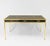 Mid-Century Modern Mid-Century Brass & Leather Desk in the style of Maison Jansen, 1950s For Sale - Image 3 of 18