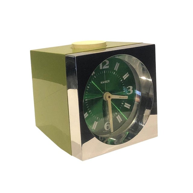 Plastic Vintage Alarm Clock from Kaiser, 1970s For Sale - Image 7 of 7