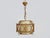 Rattan Pendant Light in the style of Louis Sognot, 1950s For Sale - Image 11 of 11