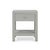 Pair of Pale Blue Wash Raffia Wrapped Nightstands For Sale In Greensboro - Image 6 of 12