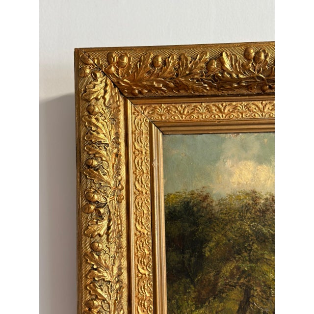 Victorian Antique Original Lake District Oil Painting, by George Augustus Williams (1814-1901) For Sale - Image 3 of 12