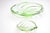 Mid-Century Modern Green Glass Bowl by Jan Beranek for Skrdlovice, Czech, 1970s, Set of 2 For Sale - Image 3 of 13