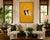 Golden Crane Portrait, Japanese Crane Wall Art, 32" X 48" For Sale - Image 10 of 11