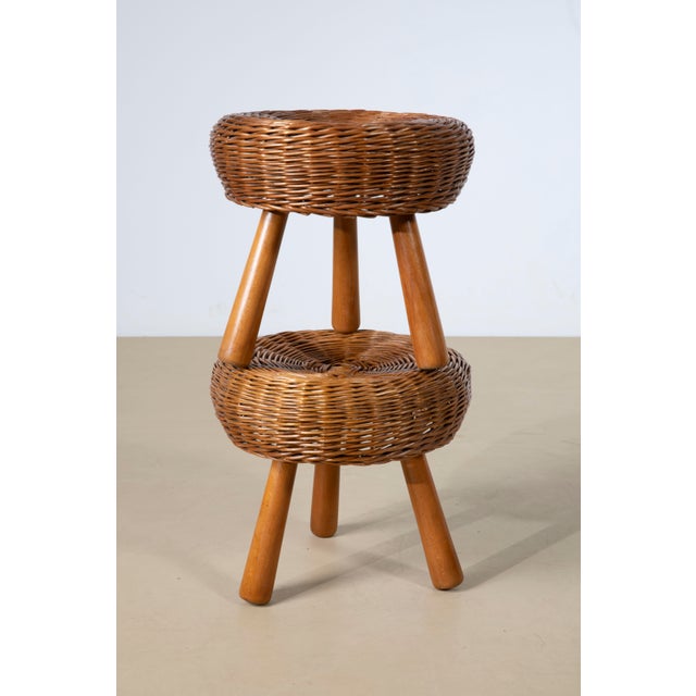 Tony Paul Mid-Century Stools attributed to Tony Paul, USA, 1950s, Set of 2 For Sale - Image 4 of 12