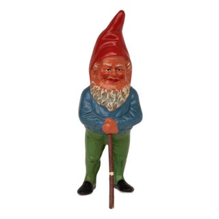 Terracotta Garden Gnome, 1970s For Sale