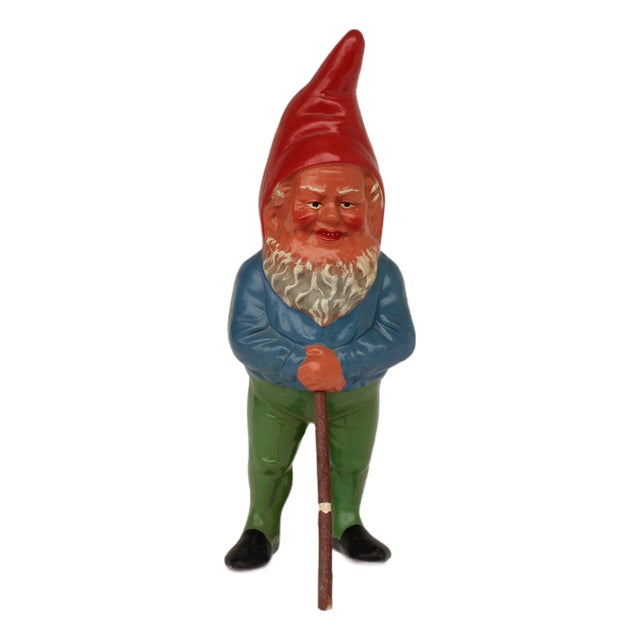 Terracotta Garden Gnome, 1970s For Sale