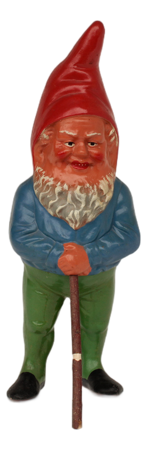 Terracotta Garden Gnome, 1970s