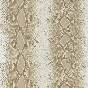 Sample - Schumacher Snake Charmer Wallpaper in Sand