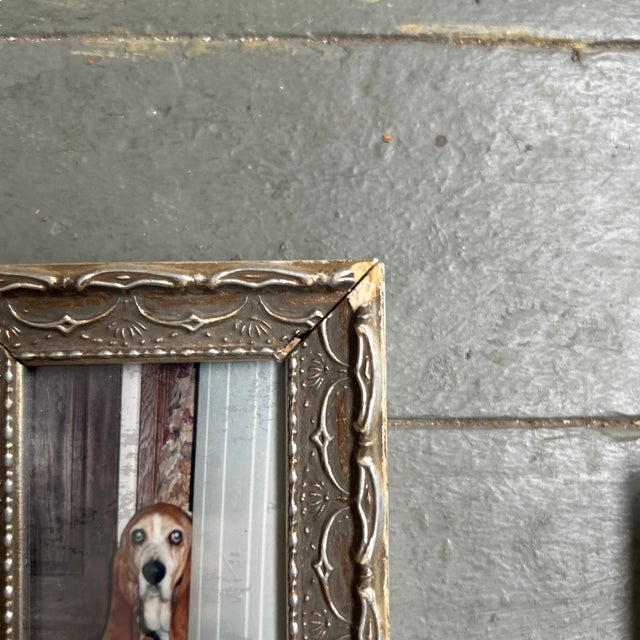 Wood Vintage Collection of Five Miniature Picture Frames- Set of 5 For Sale - Image 7 of 8