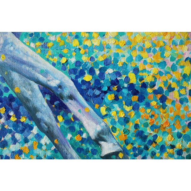 2020s Artist Andrei Sitsko "Sun Splashes" Modern Original Painting For Sale - Image 5 of 9